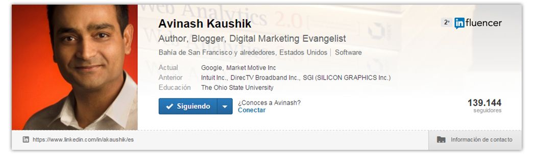 Expertos SEO: Avinash Kaushik